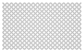 БЕЛЫЙ Листовая панель ХДФ перфорация ЛОТОС (600 х 1200 х 3 мм) шт=0,72м² 15шт/уп ПРЕМЬЕР ПРОФИЛЬ